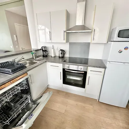 Appartamento Emma - Familial En Rdc Avec Garage à 2 Min à Pieds De La De Berck