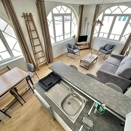 Appartamento Emma - Familial En Rdc Avec Garage à 2 Min à Pieds De La De Berck